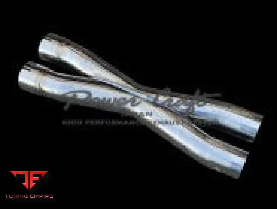 POWERCRAFT FERRARI F12 / TDF FRONT PIPE HYBRID EXHAUST MUFFLER SYSTEM
