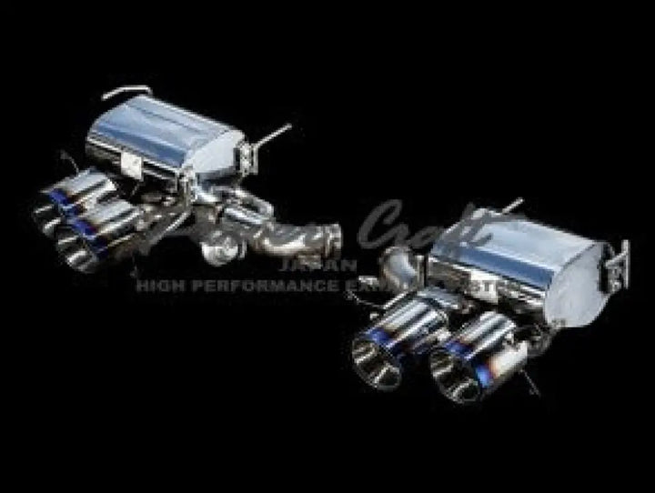 POWERCRAFT FERRARI F12 / TDF FRONT PIPE HYBRID EXHAUST MUFFLER SYSTEM