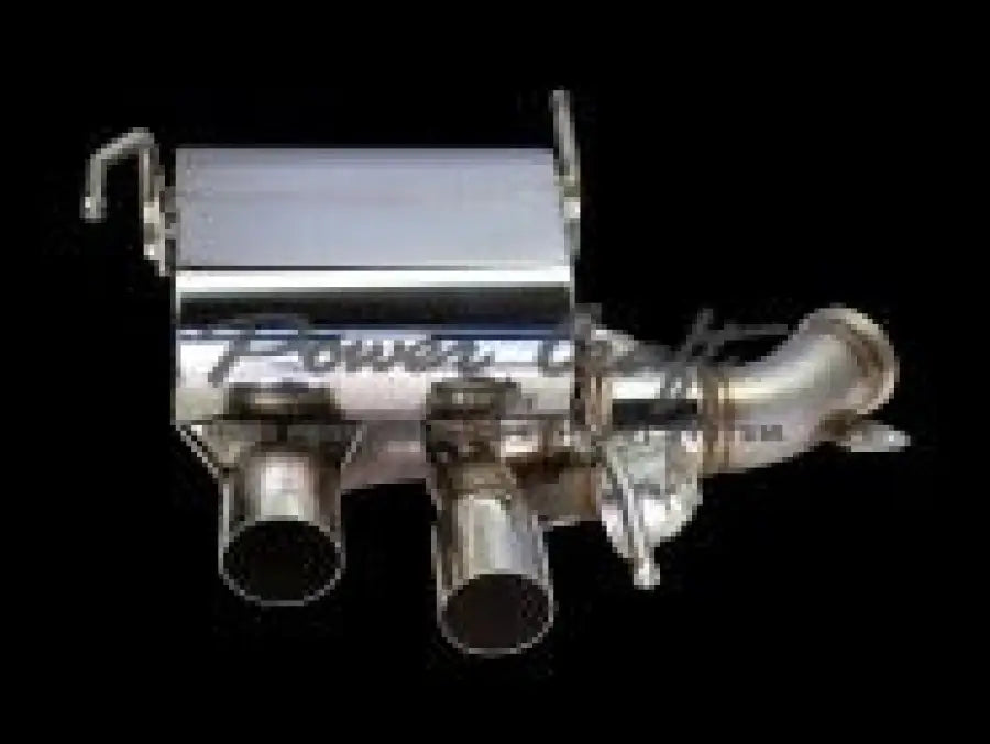 POWERCRAFT FERRARI F12 / TDF FRONT PIPE HYBRID EXHAUST MUFFLER SYSTEM