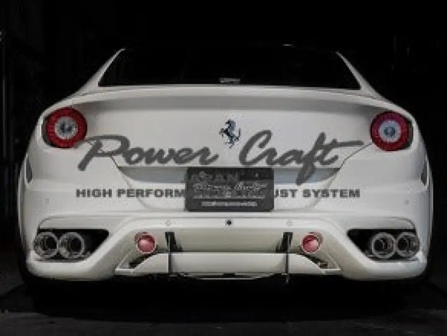 POWERCRAFT FERRARI FF FRONT PIPE HYBRID EXHAUST MUFFLER SYSTEM