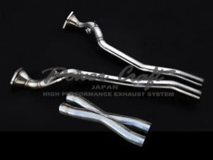 POWERCRAFT FERRARI FF FRONT PIPE HYBRID EXHAUST MUFFLER SYSTEM