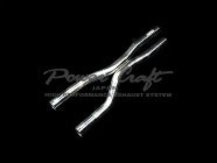 POWERCRAFT FERRARI PORTFINO FRONT PIPE HYBRID EXHAUST MUFFLER SYSTEM