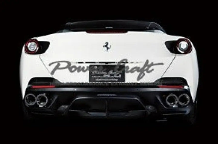 POWERCRAFT FERRARI PORTFINO FRONT PIPE HYBRID EXHAUST MUFFLER SYSTEM