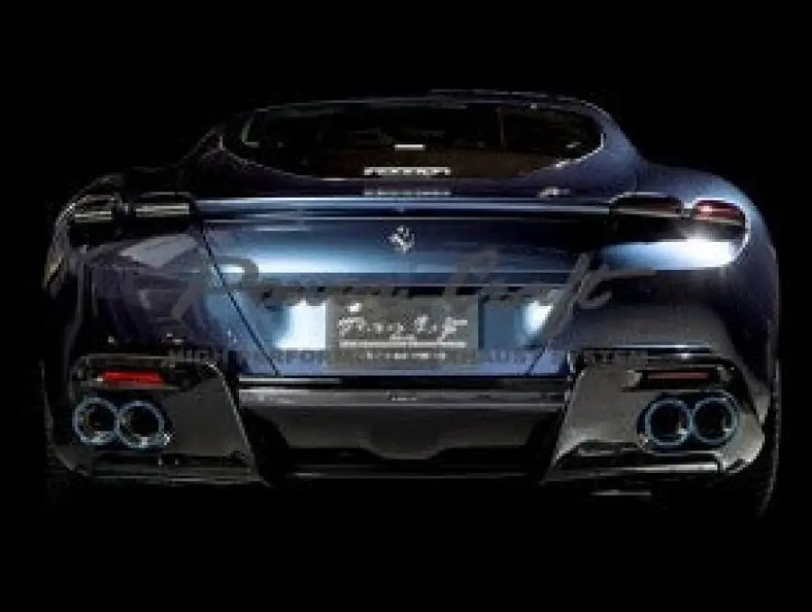 POWERCRAFT FERRARI ROMA HYBRID EXHAUST MUFFLER SYSTEM