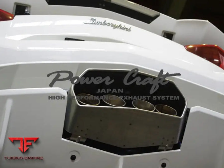 POWERCRAFT LAMBORGHINI AVENTADOR LP700 / LP720 / LP750SV EXHAUST SYSTEM