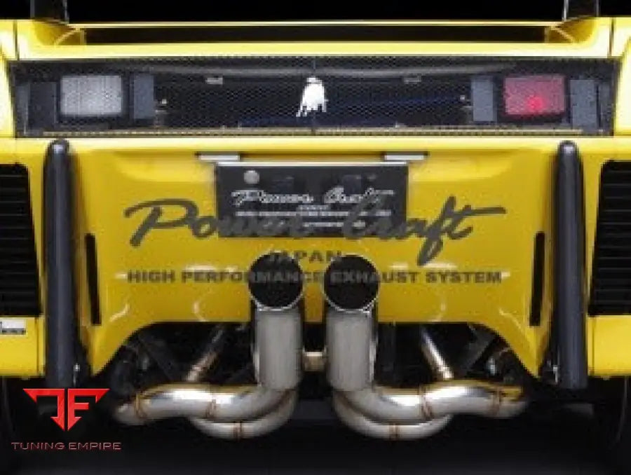 POWERCRAFT LAMBORGHINI DIABLO SV・5.7VT BUMPERLESS TYPE EXHAUST SYSTEM