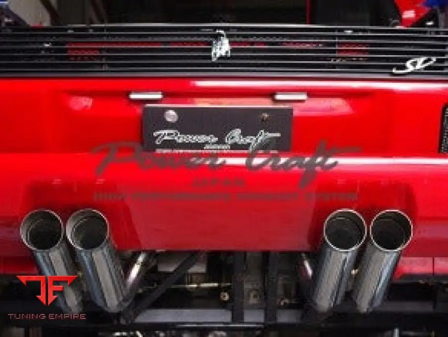 POWERCRAFT LAMBORGHINI DIABLO SV・5.7VT BUMPERLESS TYPE EXHAUST SYSTEM