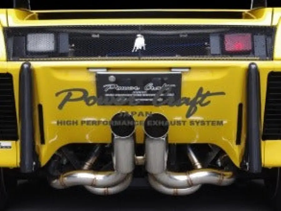 POWERCRAFT LAMBORGHINI DIABLO SV・5.7VT BUMPERLESS TYPE EXHAUST SYSTEM