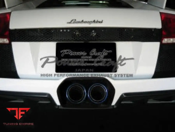 POWERCRAFT LAMBORGHINI MURCIELAGO LP670 SV EXHAUST SYSTEM 2006