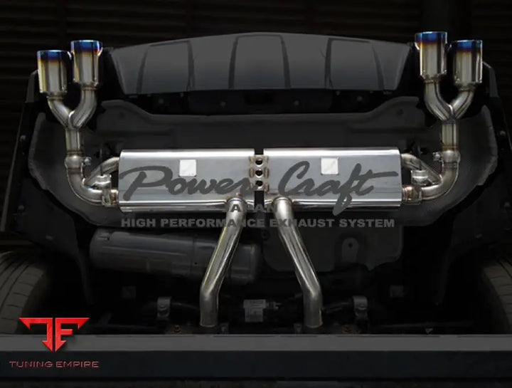 POWERCRAFT MERCEDES BENZ GL63 EXHAUST SYSTEM