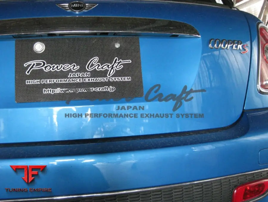 POWERCRAFT MINI COOPER S R56 EXHAUST SYSTEM