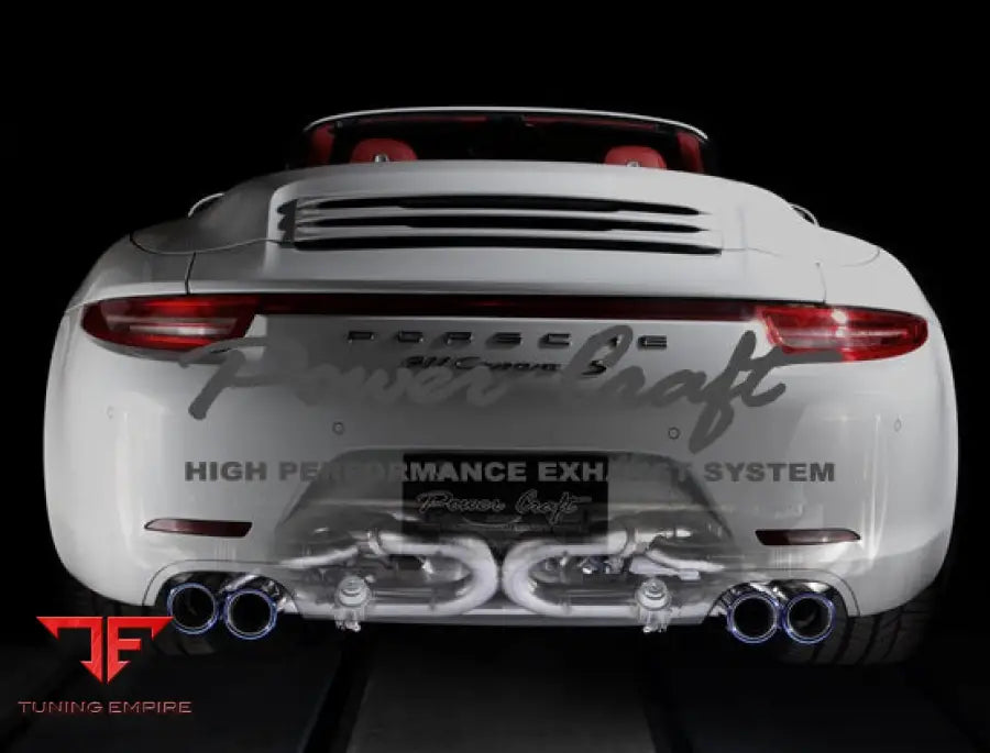POWERCRAFT PORSCHE 991 CARRERA / CARRERAＳ EXHAUST SYSTEM
