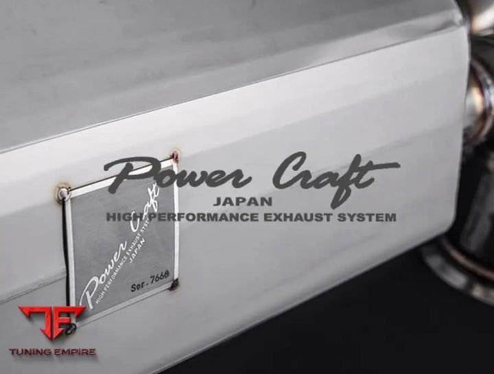 POWERCRAFT PORSCHE 991 GT2 EXHAUST SYSTEM