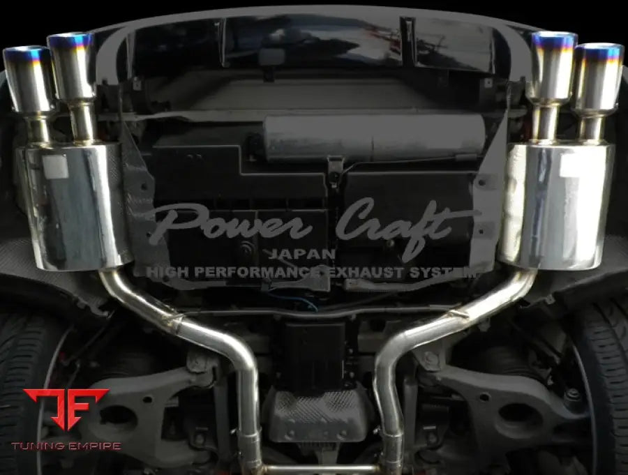 POWERCRAFT PORSCHE PANAMERA/PANAMERA 4 (V6) EXHAUST SYSTEM