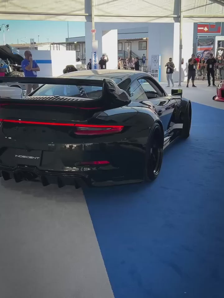 PORSCHE BODY KIT AND FORGED WHEELS-13