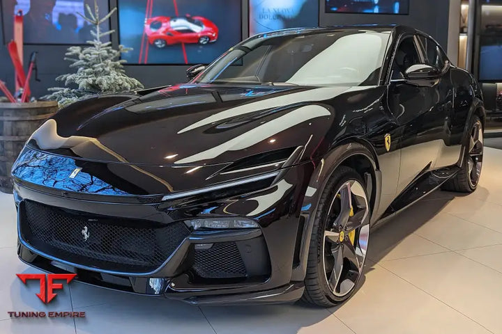 PUROSANGUE FUV TYPE F175 OEM STYLE DRY CARBON FIBER FRONT LIP BSD