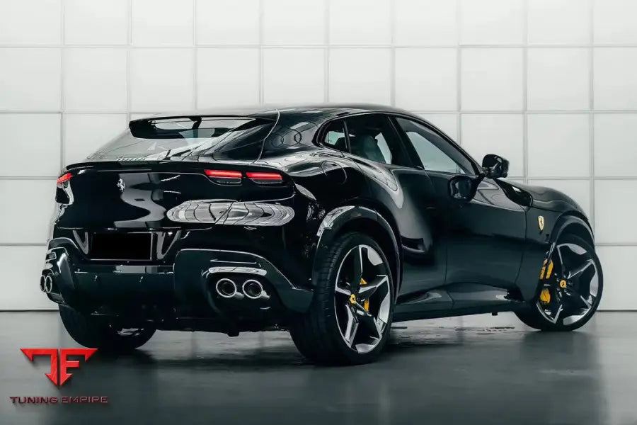 PUROSANGUE FUV TYPE F175 OEM STYLE DRY CARBON FIBER REAR DIFFUSER BSD