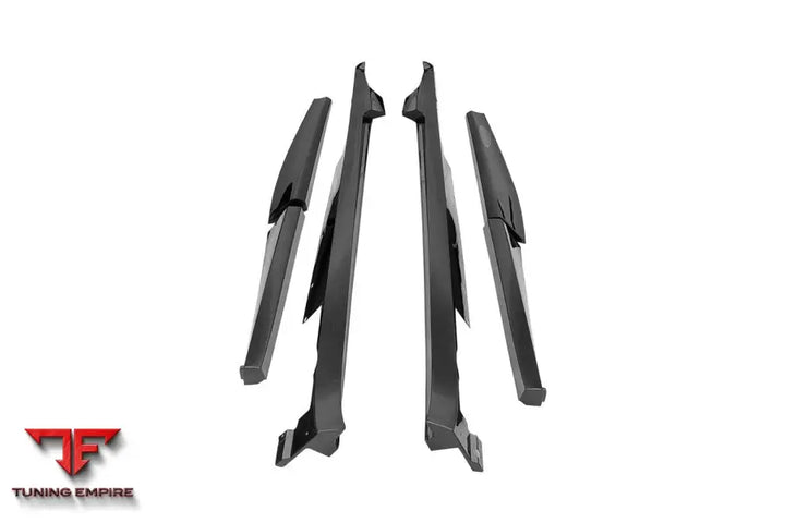 PUROSANGUE FUV TYPE F175 OEM STYLE DRY CARBON FIBER SIDE SKIRTS BSD