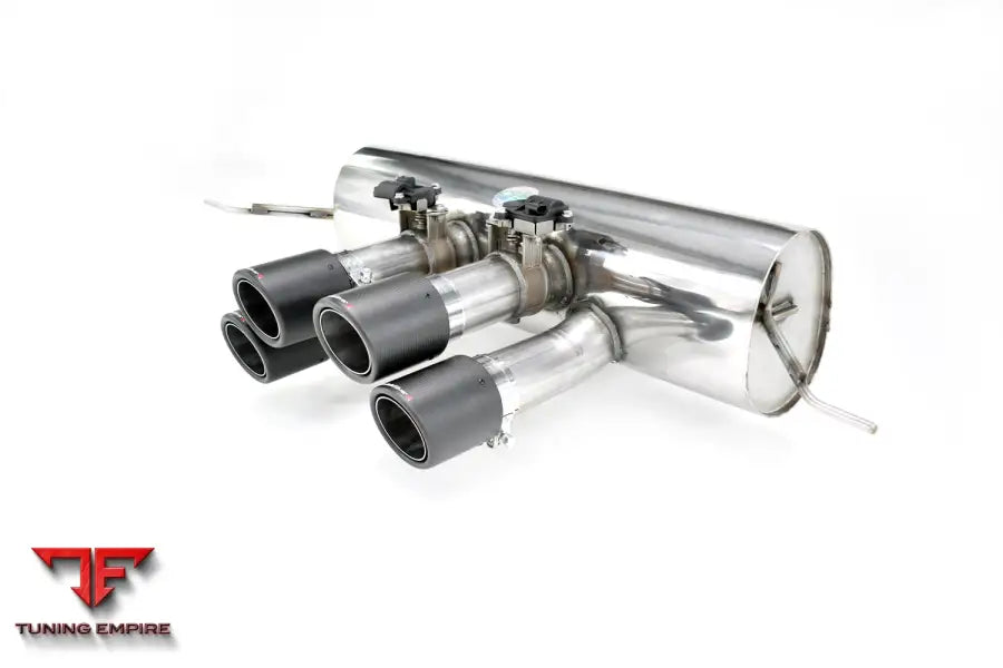 QUICKSILVER BMW M4 G82 G83 (2021 ON) CENTRE EXIT SPORT EXHAUST WITH SOUND ARCHITECT™ INC. CARBON DIFFUSOR KIT WITH OR