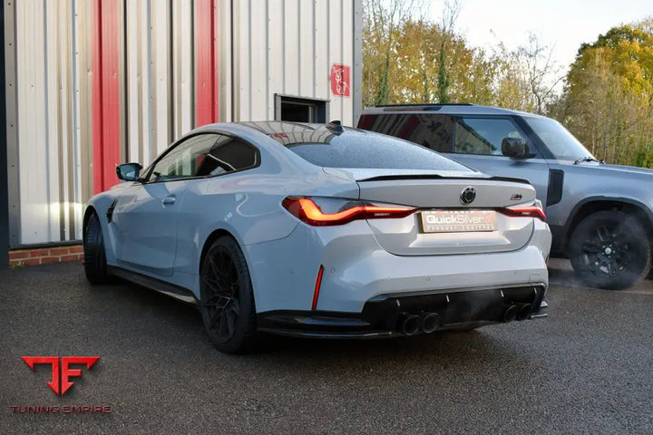 QUICKSILVER BMW M4 G82 G83 (2021 ON) GPF AND SECONDARY CATALYST DELETE PIPES INC. OPF CANCELLATION KIT ONLY