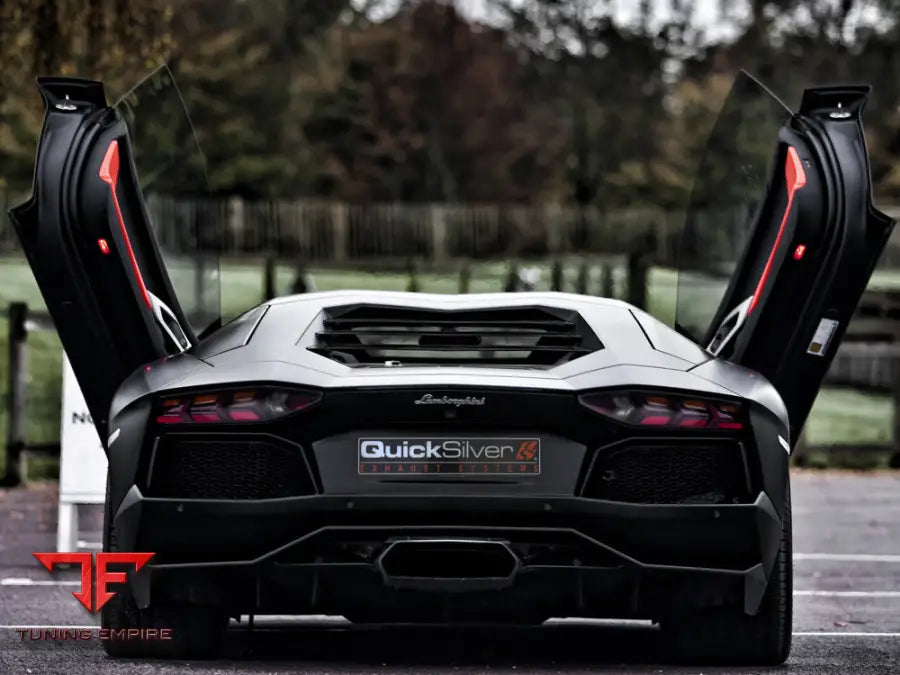QUICKSILVER LAMBORGHINI AVENTADOR SV LP750-4 SUPERVELOCE - CERAMIC COATED SPORT EXHAUST (2016 ON)