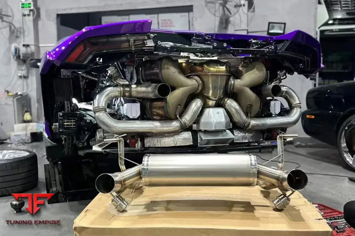 QUICKSILVER LAMBORGHINI HURACÁN PERFORMANTE LP640-4 INC. EVO (NON OPF) - TITAN SPORT EXHAUST WITH SOUND ARCHITECT™