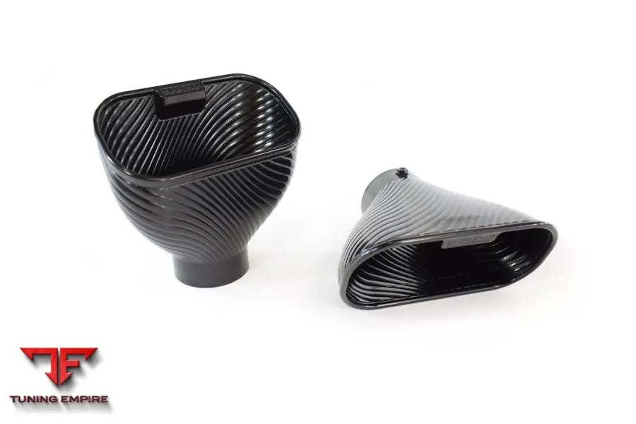 QUICKSILVER LAND ROVER DEFENDER OCTA 110 P635 - SOUND WAVE 3D PRINTED TAIL-PIPES (2025 ON)