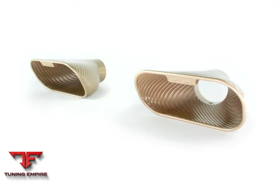 QUICKSILVER LAND ROVER DEFENDER OCTA 110 P635 - SOUND WAVE 3D PRINTED TAIL-PIPES (2025 ON)