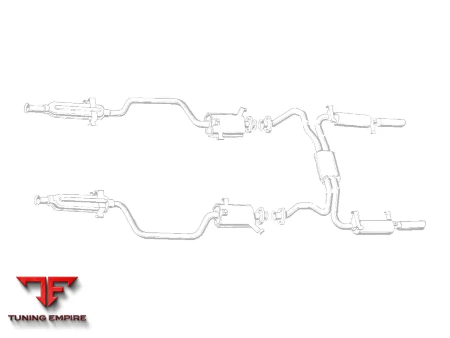 QUICKSILVER MASERATI KYALAMI STAINLESS STEEL EXHAUST (1975-83)