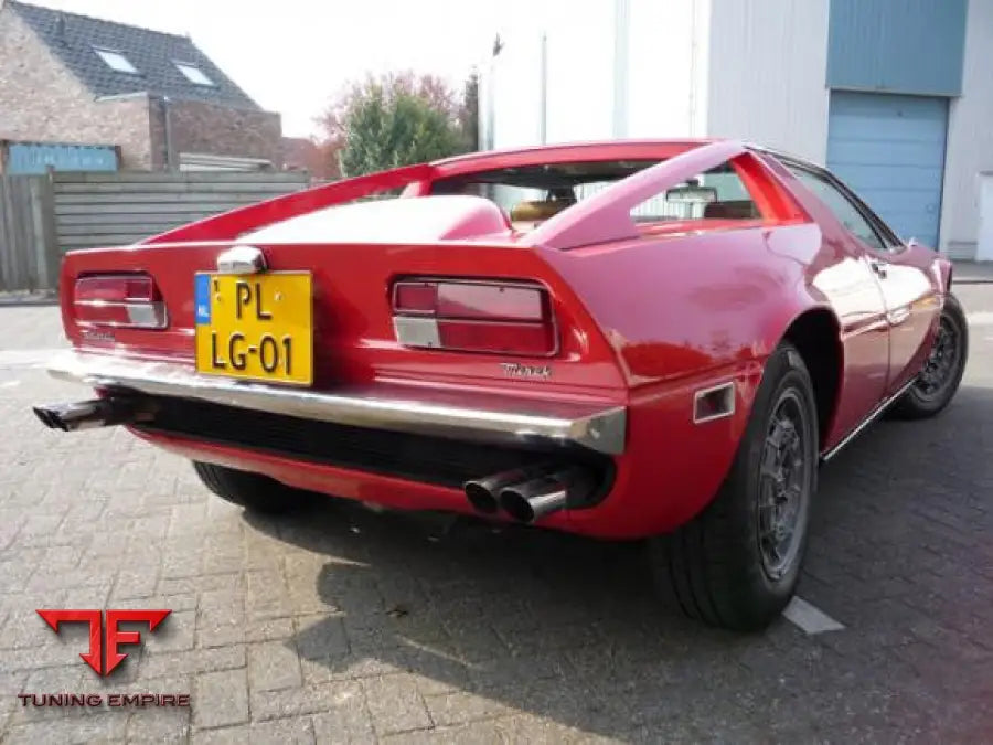 QUICKSILVER MASERATI MERAK STAINLESS STEEL EXHAUST (1972-87)