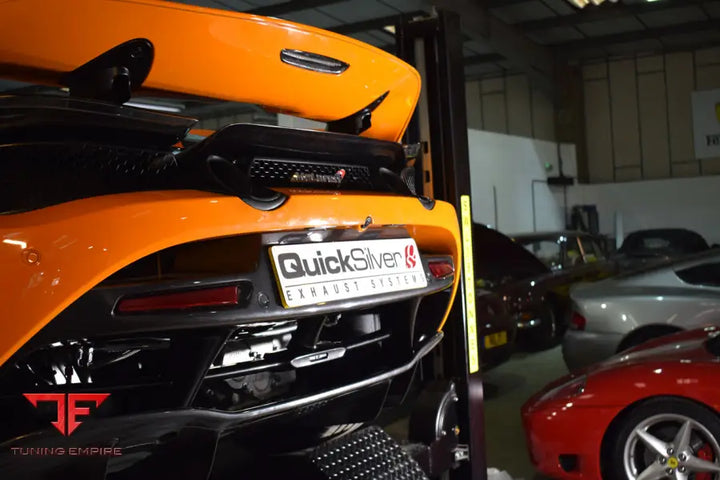 QUICKSILVER MCLAREN 720S CERAMIC COATED CATALYST REPLACEMENT PIPES (2017 ON)