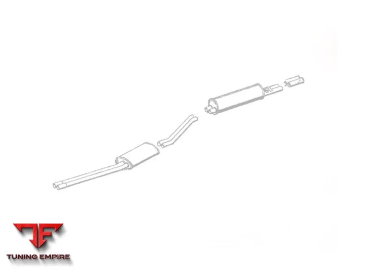 QUICKSILVER MERCEDES 250 SE SEC W111 - STAINLESS STEEL EXHAUST (1965-67)