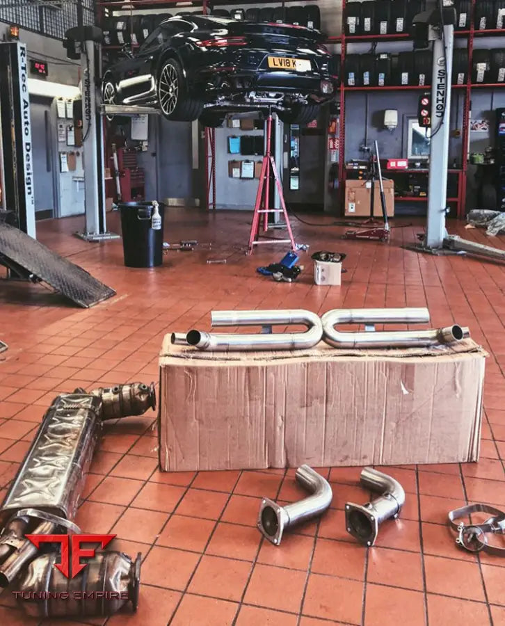 QUICKSILVER PORSCHE 911 TURBO (991 GEN 1 AND GEN 2) RACE CATALYSTS OR CATALYST REPLACEMENT PIPES (2011-19)