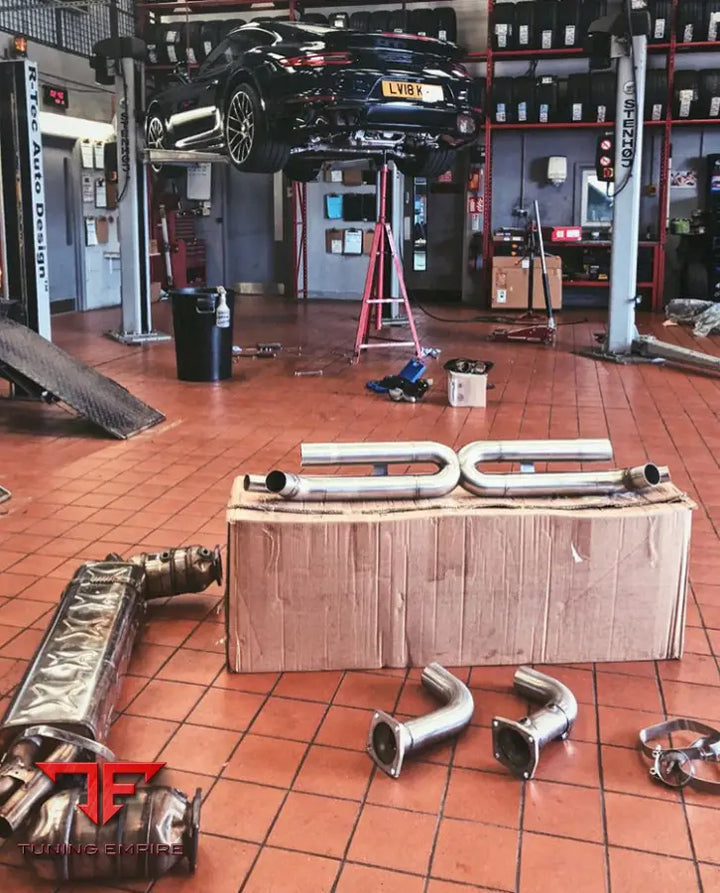 QUICKSILVER PORSCHE 911 TURBO (991 GEN 1 AND GEN 2) RACE CATALYSTS OR CATALYST REPLACEMENT PIPES (2011-19)