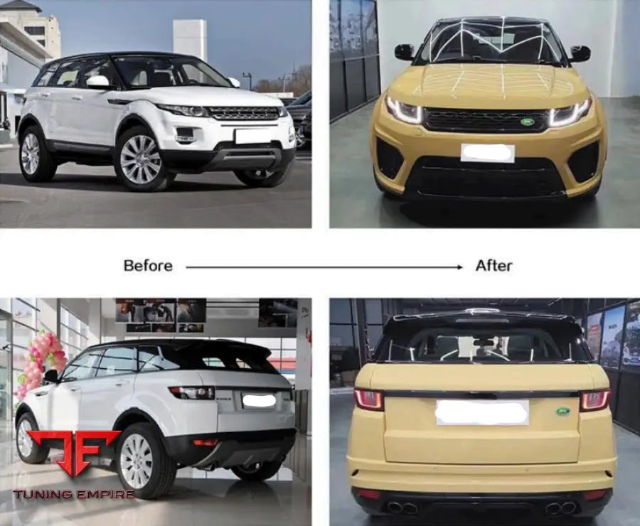 RANGE ROVER EVOQUE SVR BODY KIT 2010-2017Y