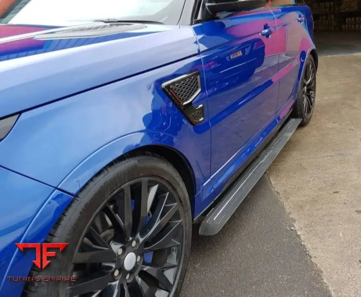 RANGE ROVER SPORT ELECTRIC RUNNING BOARDS BLACK 2014-2017