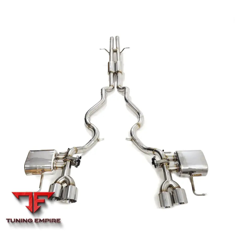 RANGE ROVER SPORT STAINLESS STEEL CATBACK RAZOR EXHAUST WITH MUFFLER VALVE