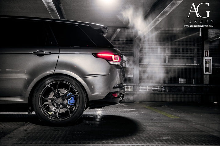 Range Rover Sport SVR on custom forged wheels