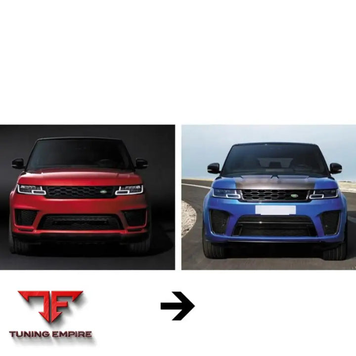 RANGE ROVER SPORT SVR STYLE BODY KIT 2018 2022Y