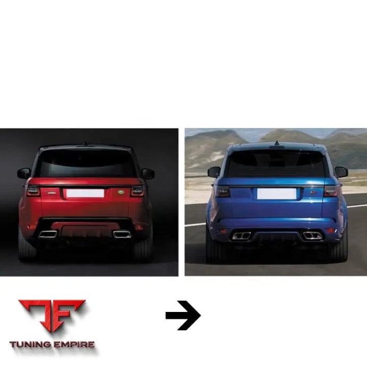 RANGE ROVER SPORT SVR STYLE BODY KIT 2018 2022Y