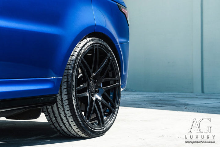 Range Rover SVR on custom forged wheels