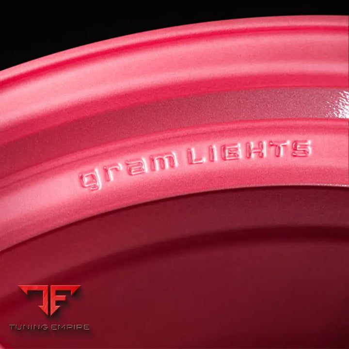 RAYS GRAMLIGHTS 57CR SAKURA PINK WHEELS - Wheels