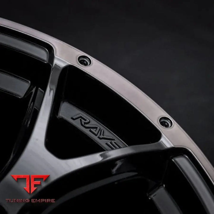 RAYS HOMURA 2X7FA BLACK CLEAR EDITION WHEELS - Wheels