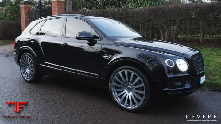 Revere London WC2F forged wheels on Bentley Bentayga