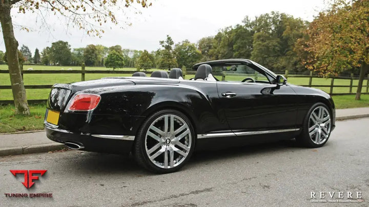 Revere London WC3 cast wheels on Bentley Continental