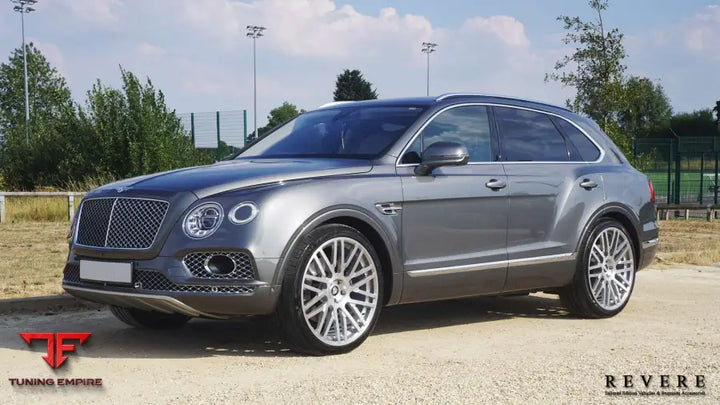 Revere London WC6F forged wheels on Bentley Bentayga