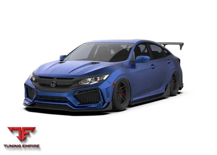 ROBOT 10th Gen Honda Civic Body Kit Narrowbody FRP Complete Body Kit - Full Body Kits