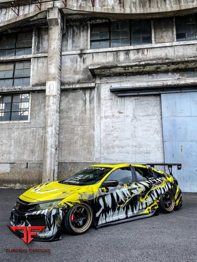 ROBOT 10th Gen Honda Civic Front Bumper & Front Lip - Front Bumpers & Splitters