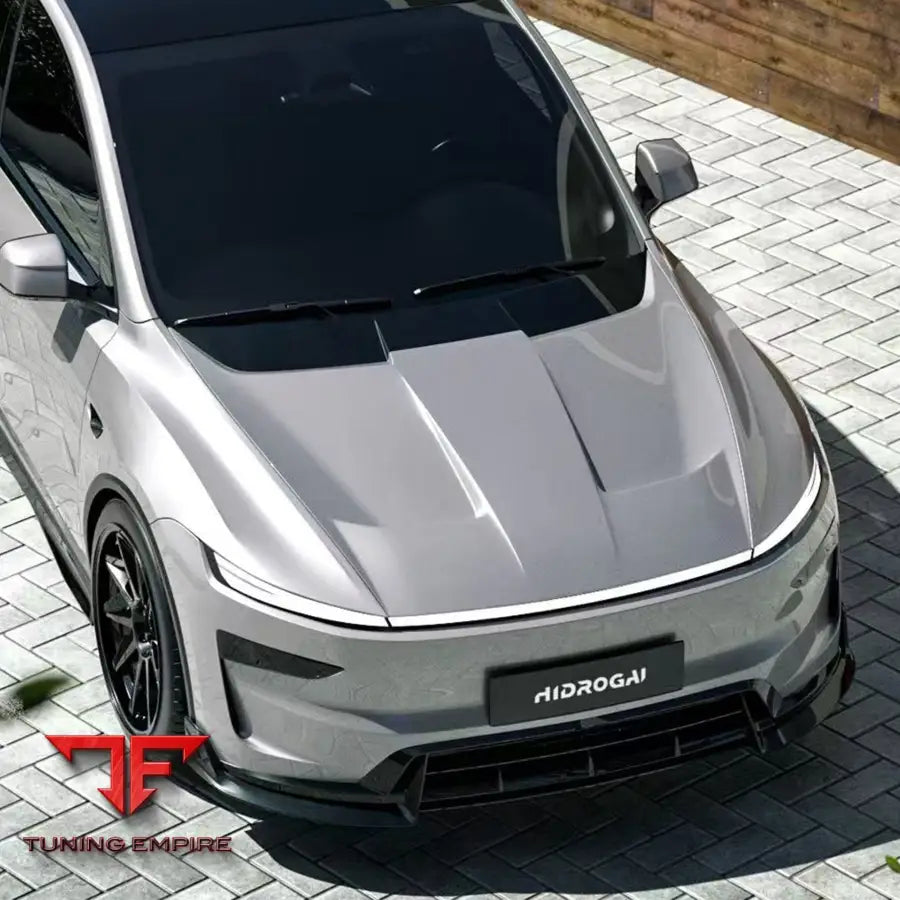 ROBOT 2025+ Tesla Model Y FRP / Carbon Fibre Bonnet - Bonnets & Hoods