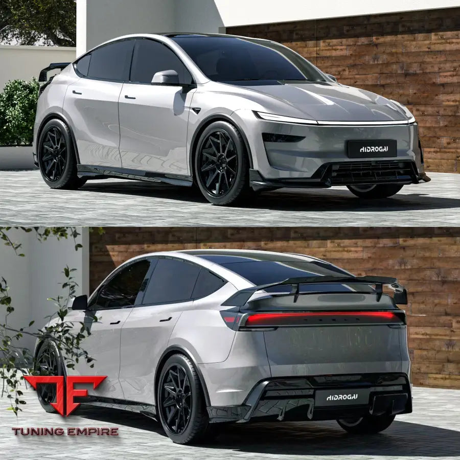 ROBOT 2025+ Tesla Model Y Lowline Kit Gloss Black / Carbon Body Kit - Full Body Kits